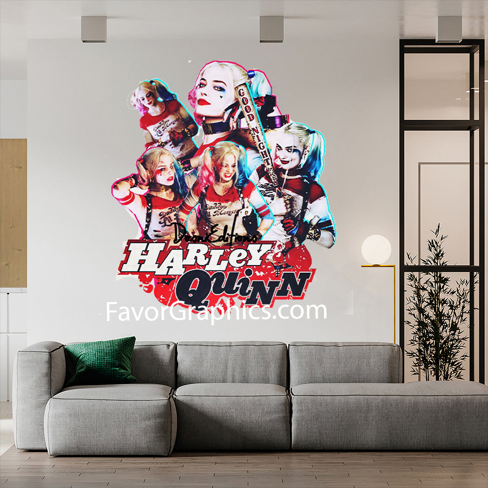 Harley Quinn Home Room Wall Vinyl Decal Sticker Mural Poster