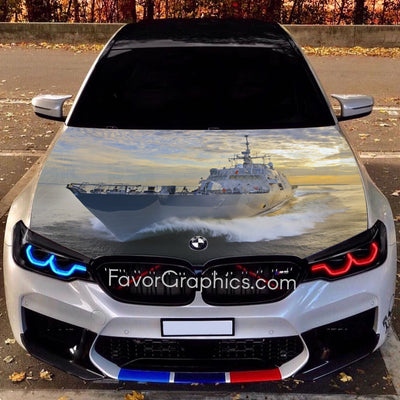 United States Navy Itasha Car Vinyl Hood Wrap Decal Sticker