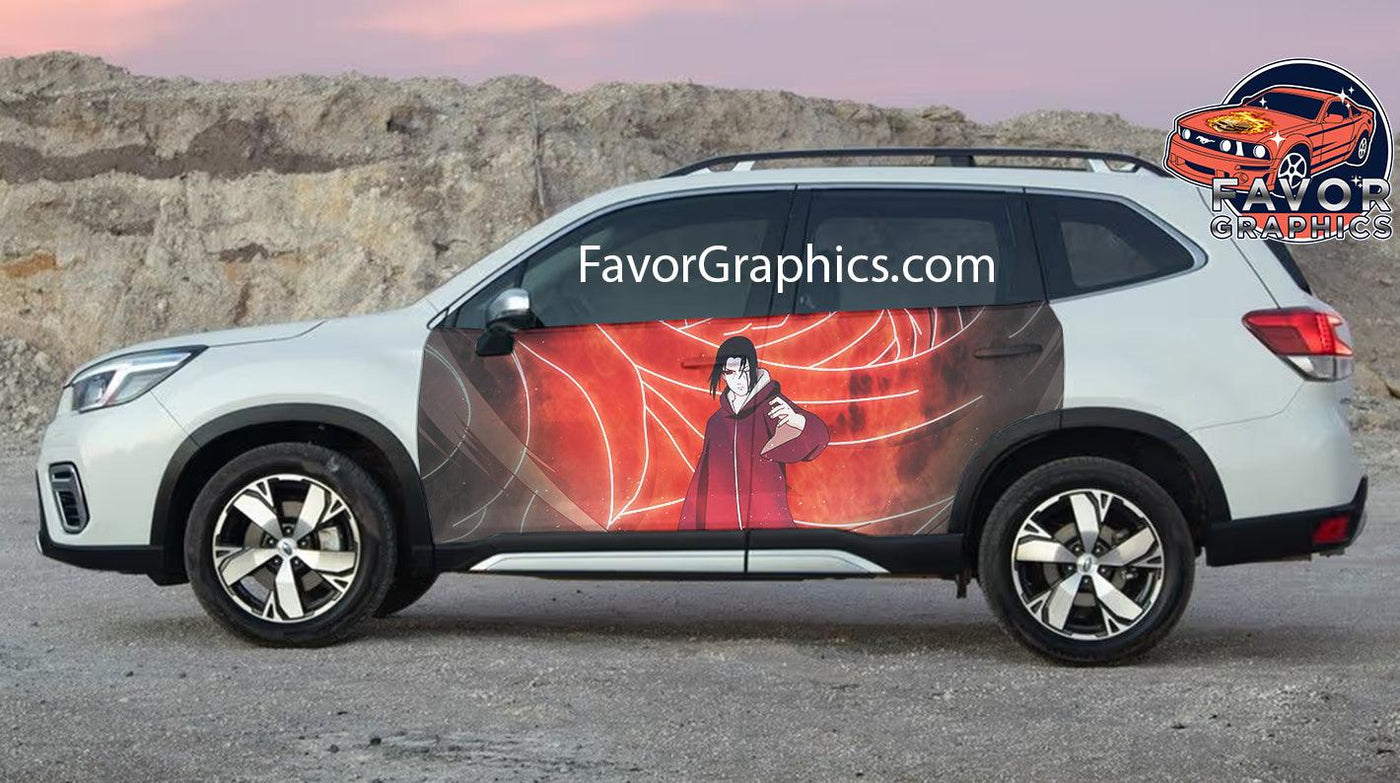 Itachi Uchiha Car Door Vinyl Wrap Decal Sticker