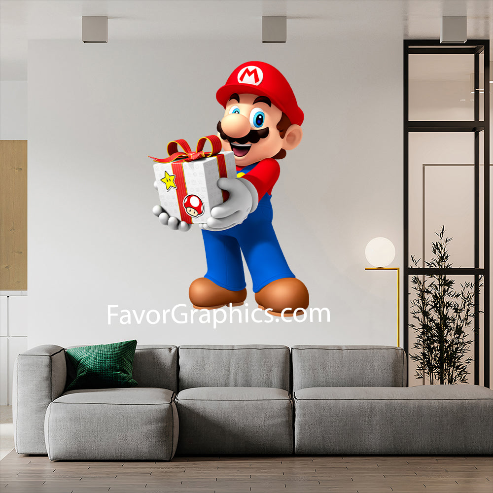 Mario Home Room Wall Vinyl Decal Sticker Mural Poster