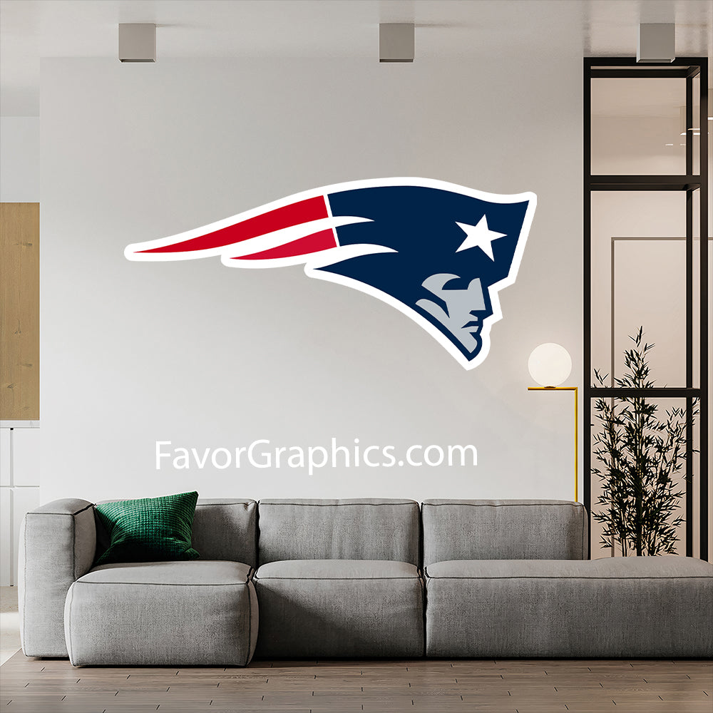 New England Patriots Home Room Wall Vinyl Decal Sticker Mural Poster