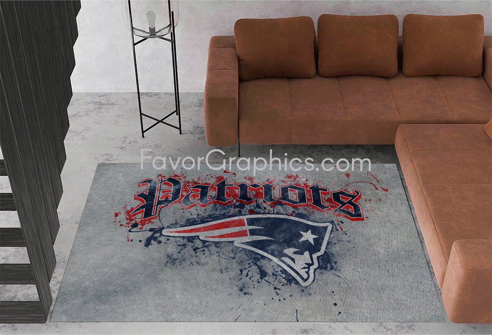 New England Patriots Home Bedroom Decor Rug Carpet Mat