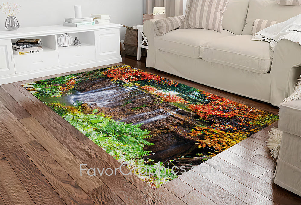 Waterfall Home Bedroom Decor Rug Carpet Mat