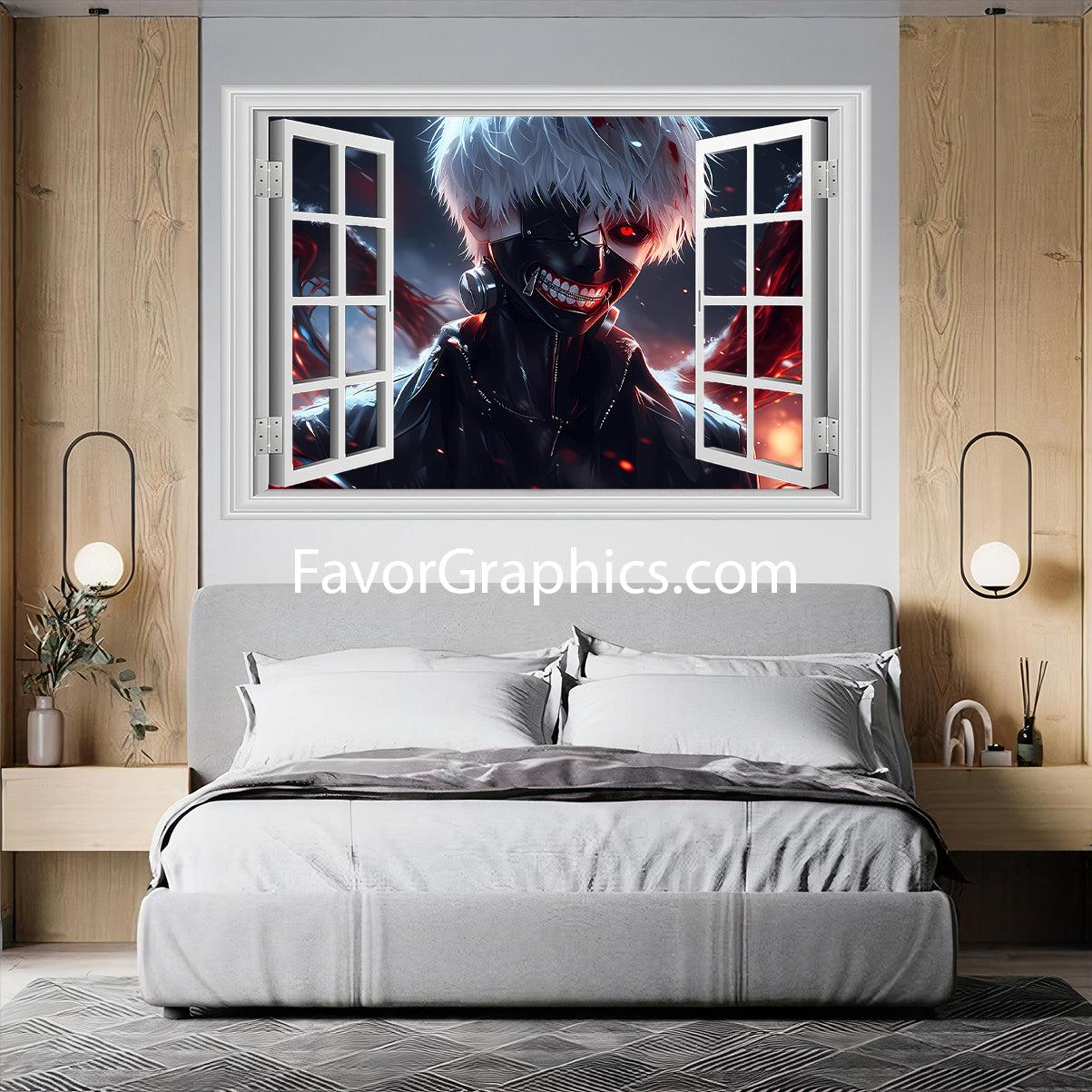 Kaneki Ken Tokyo Ghoul Vinyl Wall Art Decal Sticker Poster Print Mural