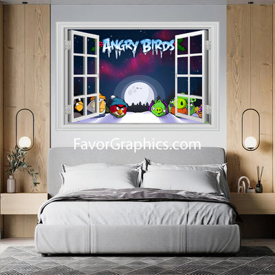 Angry Birds Vinyl Wall Art Decal Sticker Poster Print Mural