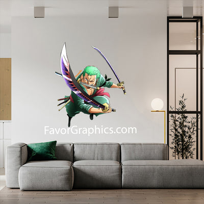 Roronoa Zoro Home Room Wall Vinyl Decal Sticker Mural Poster