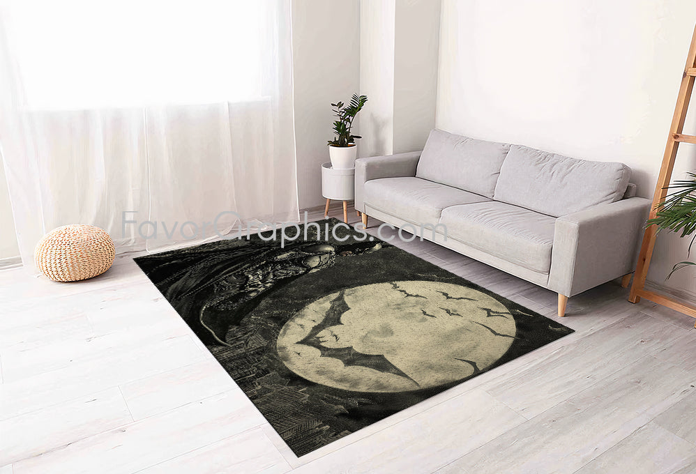 Batman Home Bedroom Decor Rug Carpet Mat