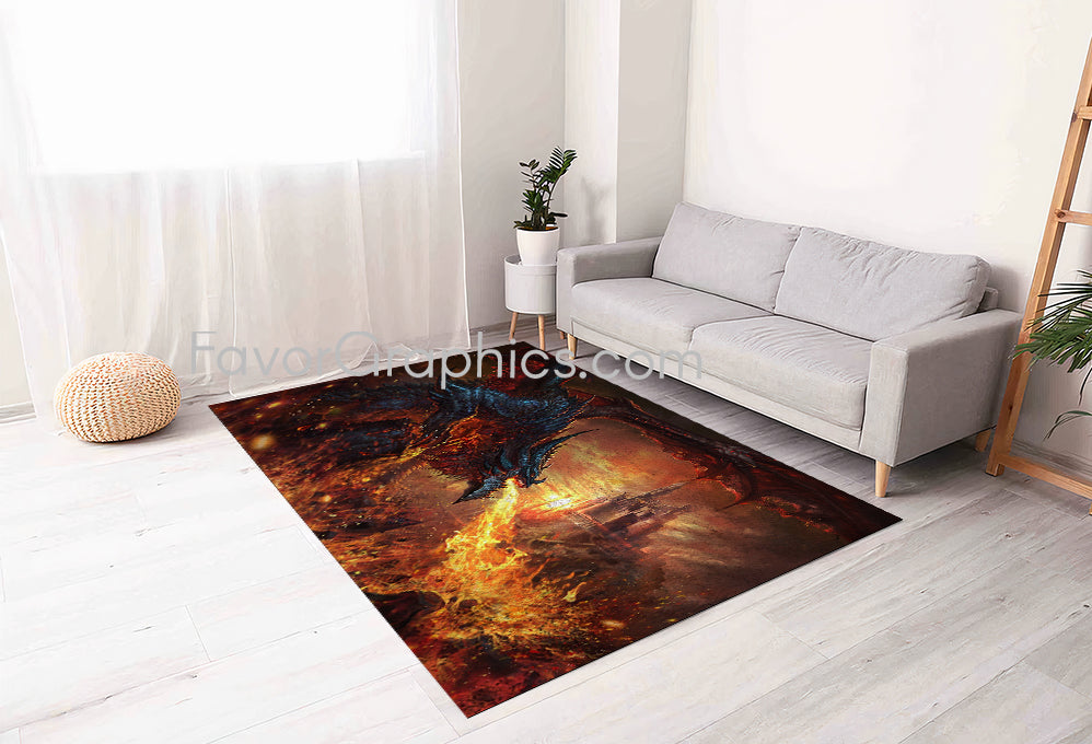 Dragon Home Bedroom Decor Rug Carpet Mat