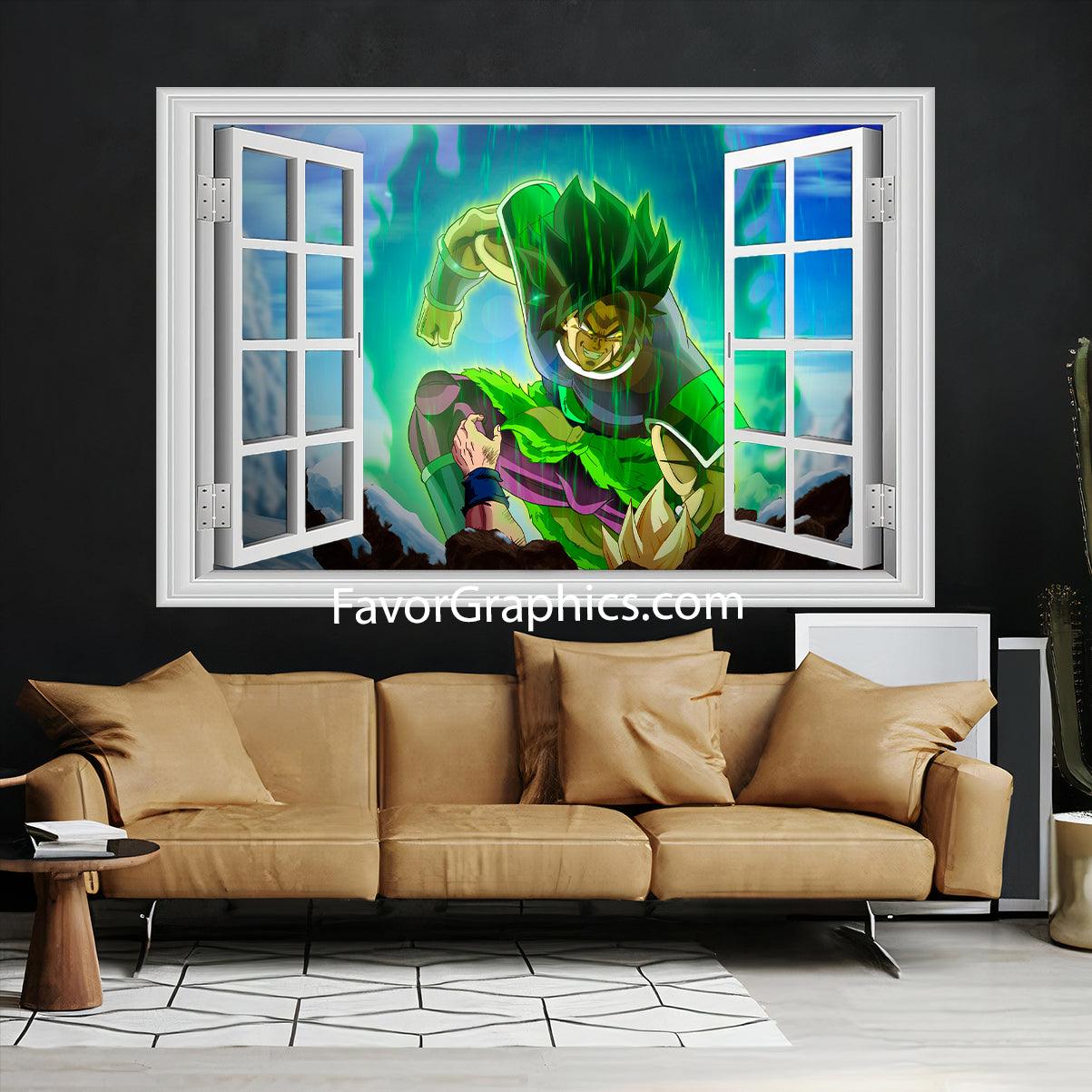 Broly Vinyl Wall Art Decal Sticker Poster Print Mural