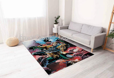 Aquaman Home Bedroom Decor Rug Carpet Mat