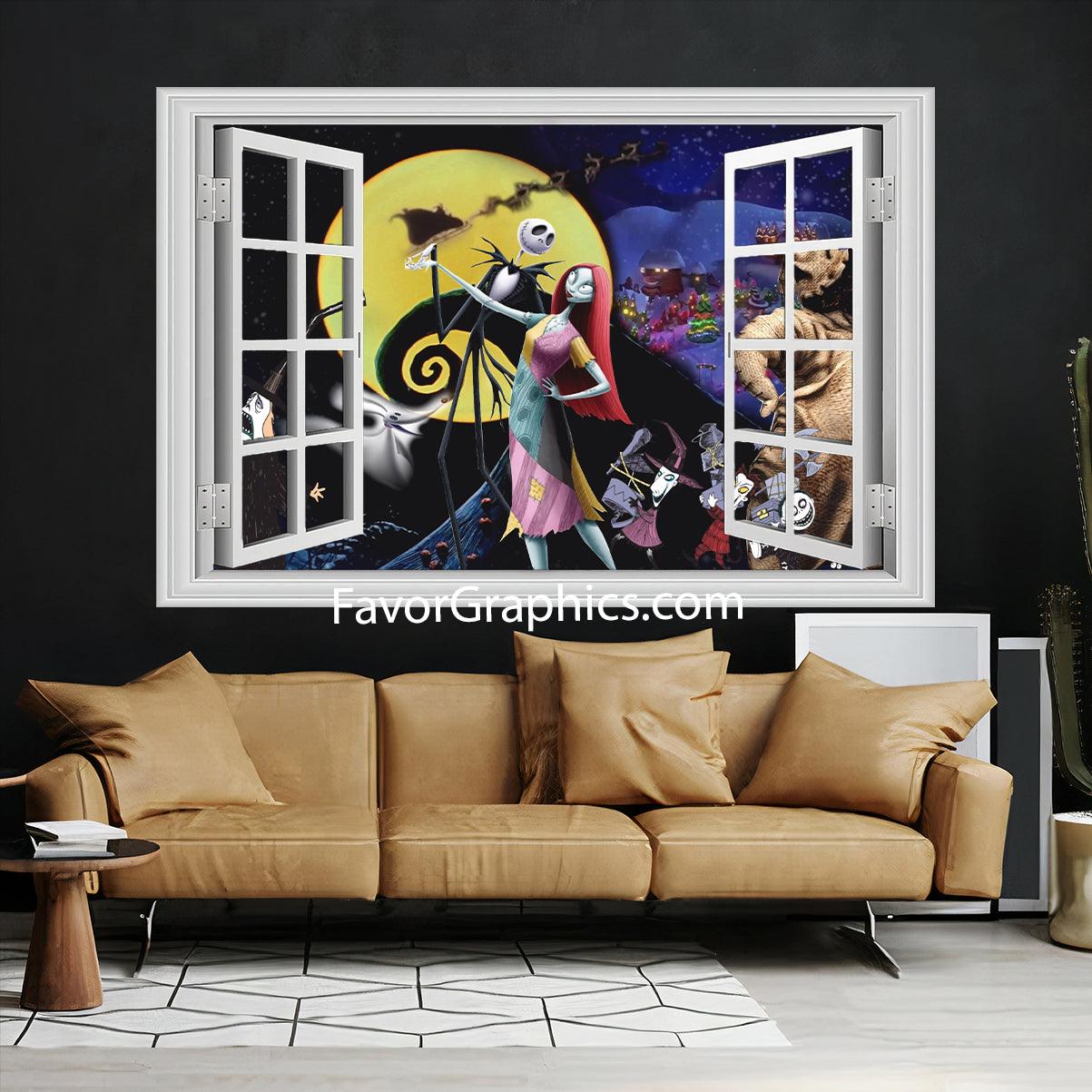 Nightmare Before Christmas Vinyl Wall Art Decal Sticker Poster Print Mural