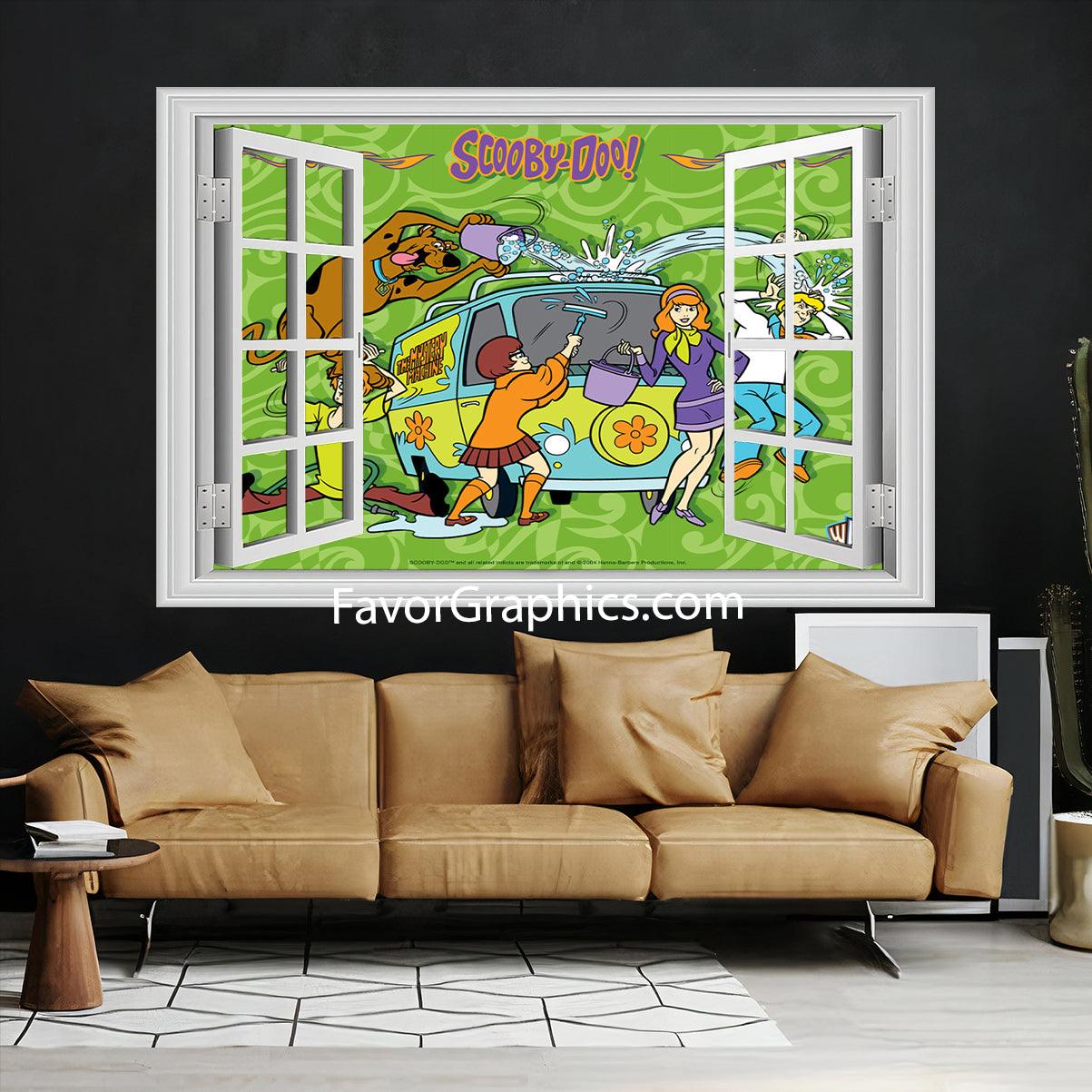 Scooby Doo Vinyl Wall Art Decal Sticker Poster Print Mural