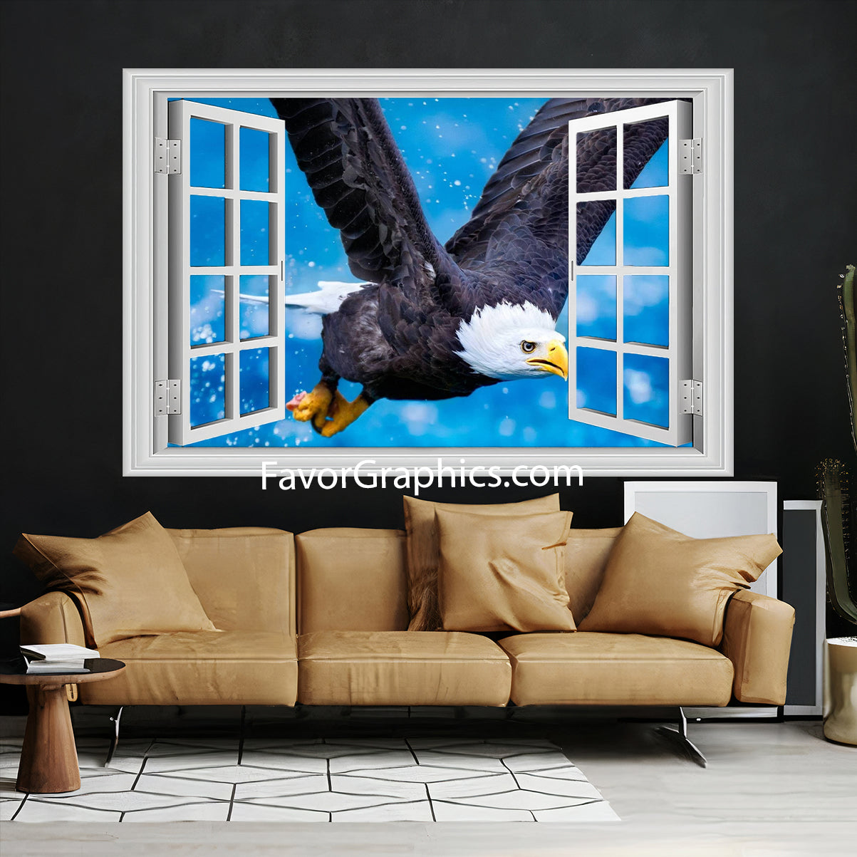 Eagle Vinyl Wall Art Decal Sticker Poster Print Mural