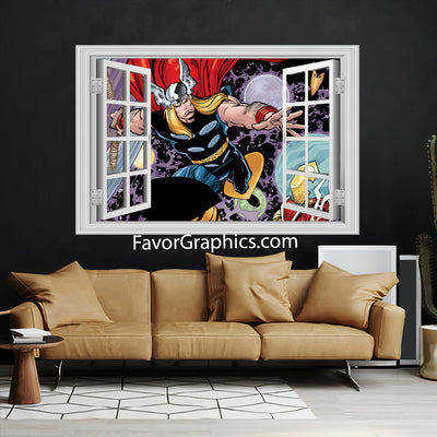 Thor Vinyl Wall Art Decal Sticker Poster Print Mural