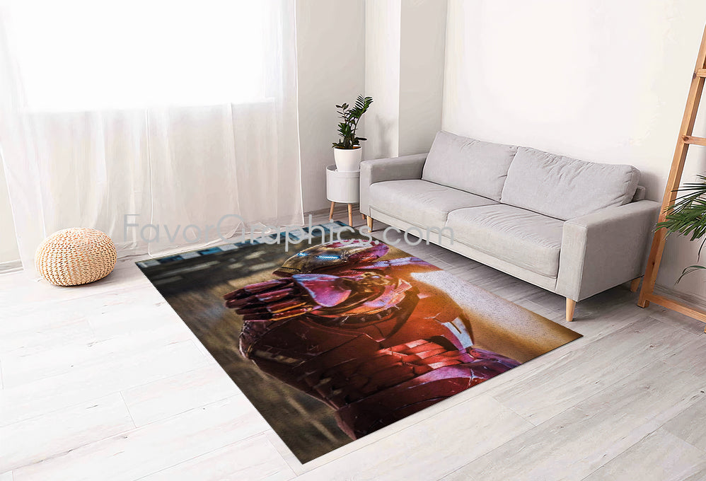 Ironman Home Bedroom Decor Rug Carpet Mat