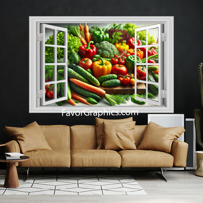 Vegetable Vinyl Wall Art Decal Sticker Poster Print Mural