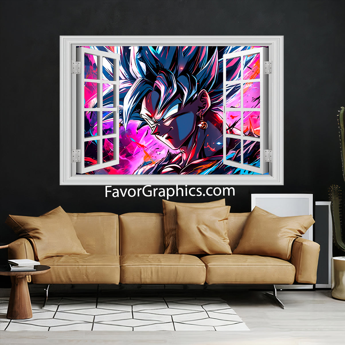 Ultra Instinct Goku Vinyl Wall Art Decal Sticker Poster Print Mural