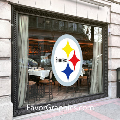 Pittsburgh Steelers Home Room Wall Vinyl Decal Sticker Mural Poster