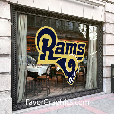 Los Angeles Rams Home Room Wall Vinyl Decal Sticker Mural Poster