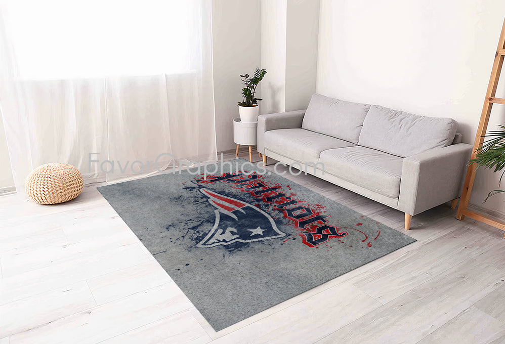 New England Patriots Home Bedroom Decor Rug Carpet Mat