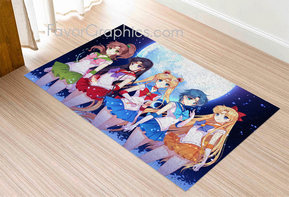 Sailor Moon Home Bedroom Decor Rug Carpet Mat