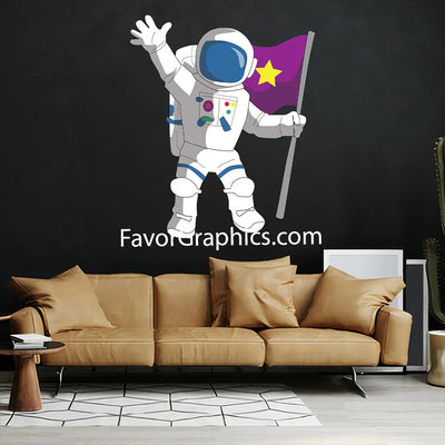 Astronaut Home Room Wall Vinyl Decal Sticker Mural Poster