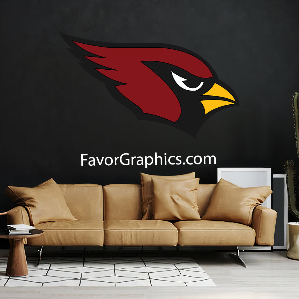 Arizona Cardinals Home Room Wall Vinyl Decal Sticker Mural Poster