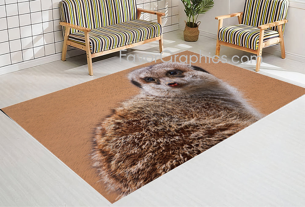 Meerkat Home Bedroom Decor Rug Carpet Mat