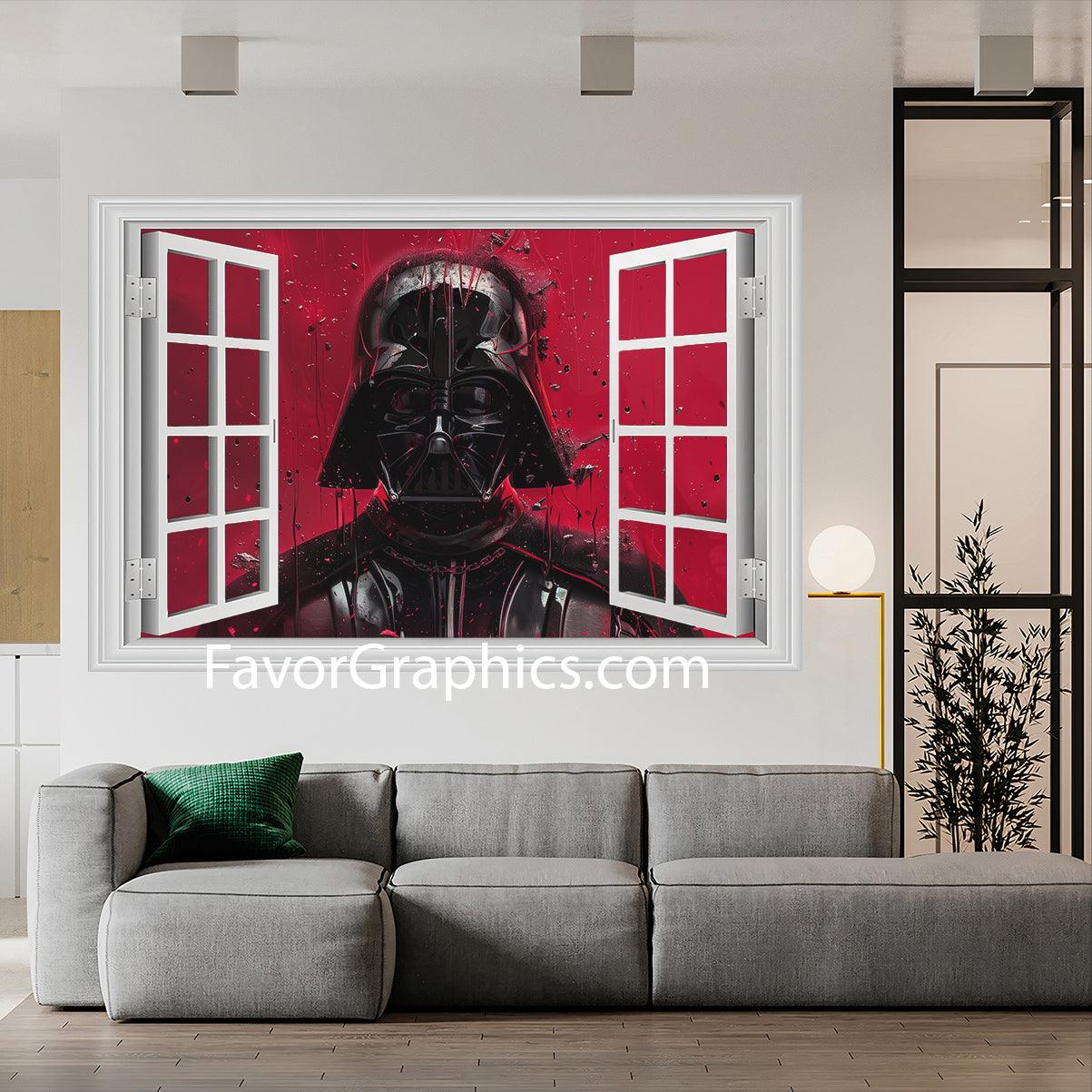 Darth Vader Vinyl Wall Art Decal Sticker Poster Print Mural