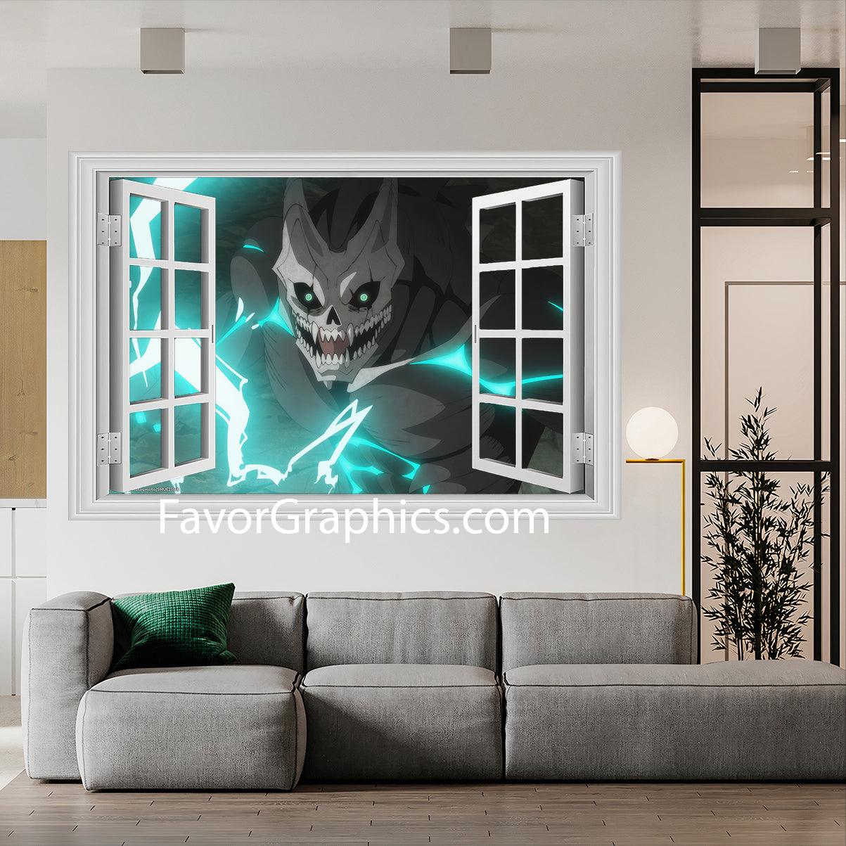 Kaiju No.8 Vinyl Wall Art Decal Sticker Poster Print Mural