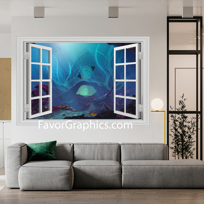 Underwater Under The Sea Vinyl Wall Art Decal Sticker Poster Print Mural