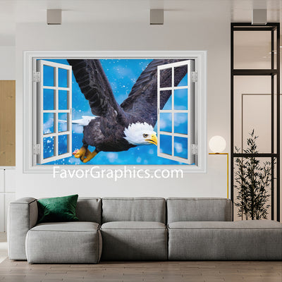 Eagle Vinyl Wall Art Decal Sticker Poster Print Mural