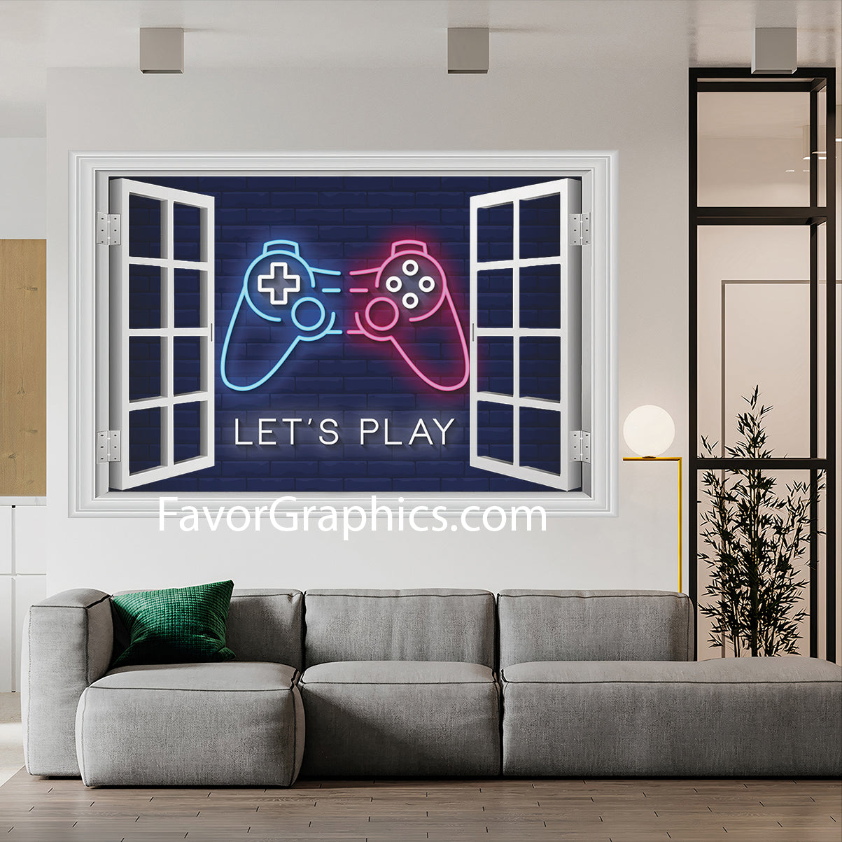 Video Game Gamer Vinyl Wall Art Decal Sticker Poster Print Mural