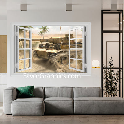 Tank Vinyl Wall Art Decal Sticker Poster Print Mural