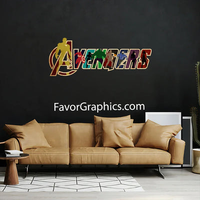 Avengers Superheroes Home Room Wall Vinyl Decal Sticker Mural Poster