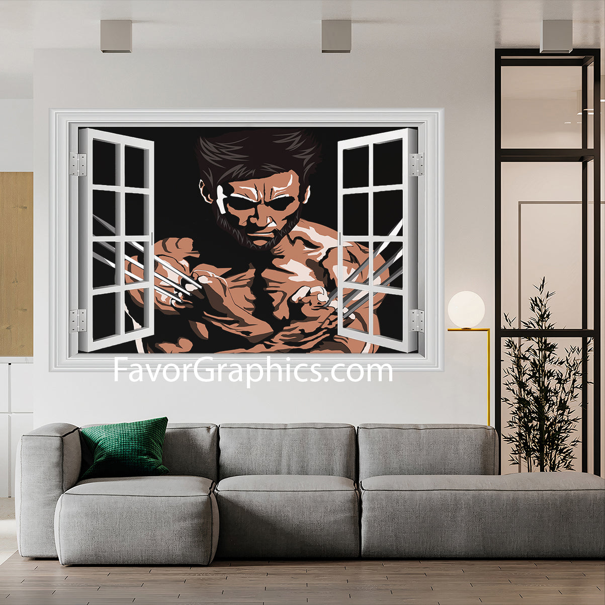 Wolverine Vinyl Wall Art Decal Sticker Poster Print Mural