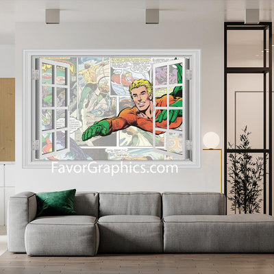 Aquaman Vinyl Wall Art Decal Sticker Poster Print Mural