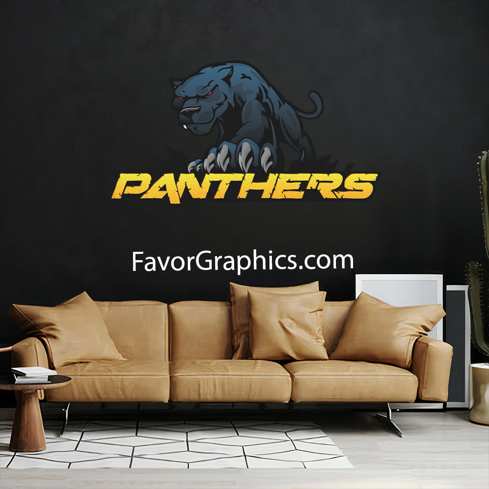 Carolina Panthers Home Room Wall Vinyl Decal Sticker Mural Poster