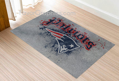 New England Patriots Home Bedroom Decor Rug Carpet Mat