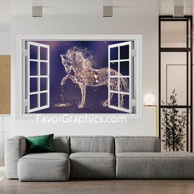 Horse Vinyl Wall Art Decal Sticker Poster Print Mural