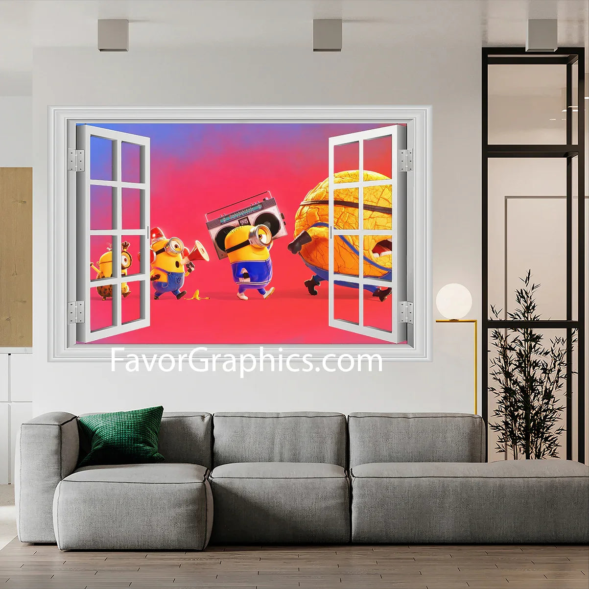 Minion Vinyl Wall Art Decal Sticker Poster Print Mural