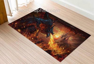 Dragon Home Bedroom Decor Rug Carpet Mat