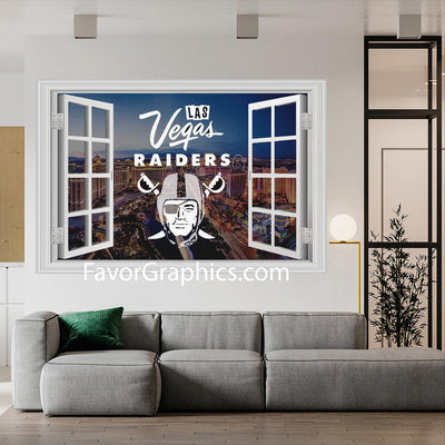 Las Vegas Raiders Vinyl Wall Art Decal Sticker Poster Print Mural