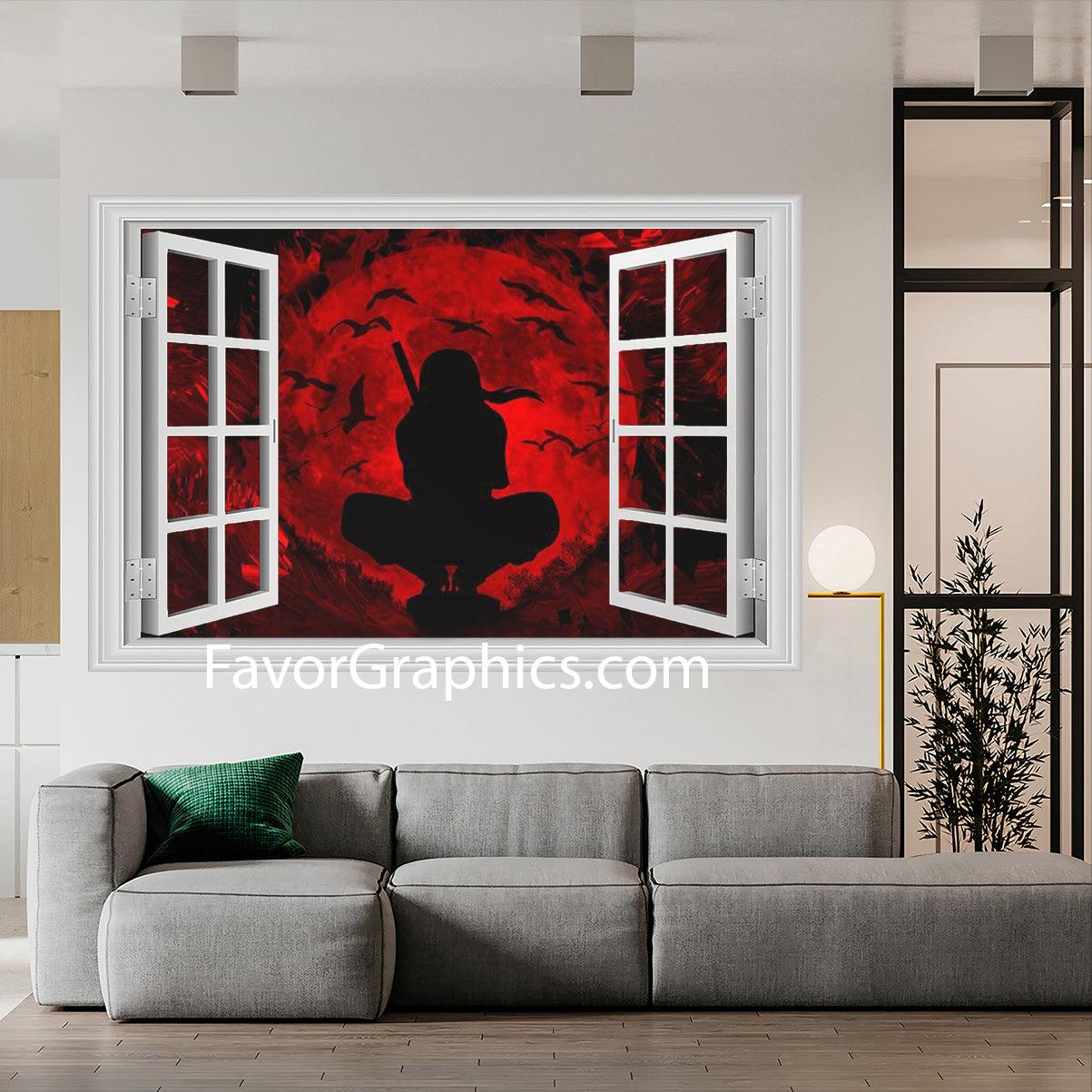 Itachi Uchiha Vinyl Wall Art Decal Sticker Poster Print Mural