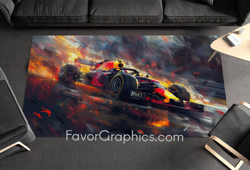 Formula 1 F1 Home Bedroom Decor Rug Carpet Mat