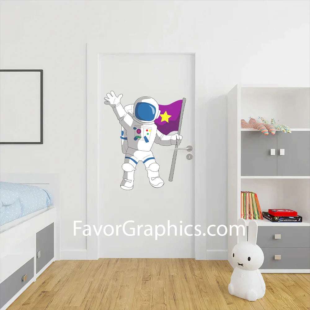 Astronaut Home Room Wall Vinyl Decal Sticker Mural Poster