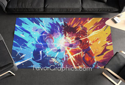 Goku Vegeta Home Bedroom Decor Rug Carpet Mat