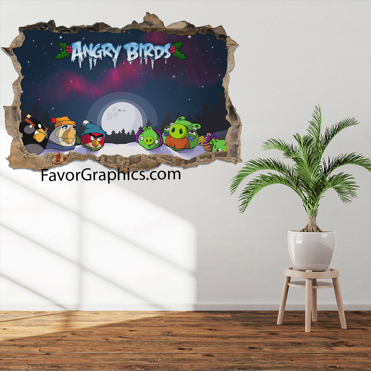 Angry Birds Vinyl Wall Art Decal Sticker Poster Print Mural