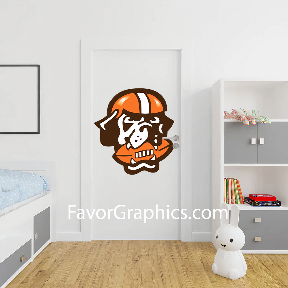 Cleveland Browns Home Room Wall Vinyl Decal Sticker Mural Poster