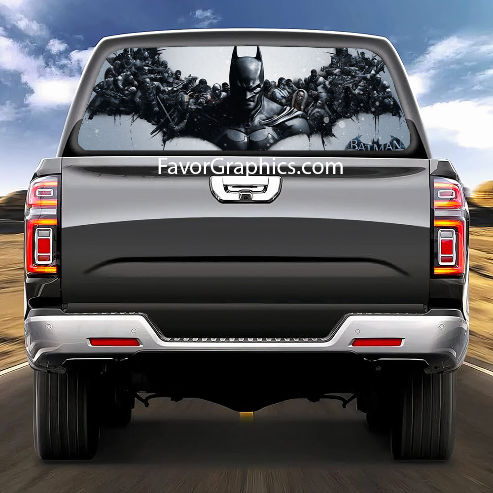 Batman Rear Window Perforated Graphic Vinyl Decal Car